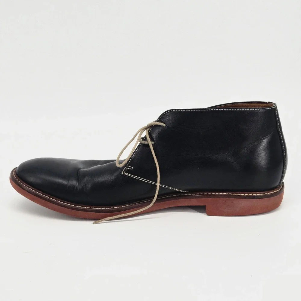 Gordon Rush Hartwell Black Leather Chukka Desert Dress Oxford Boots Men Size 11